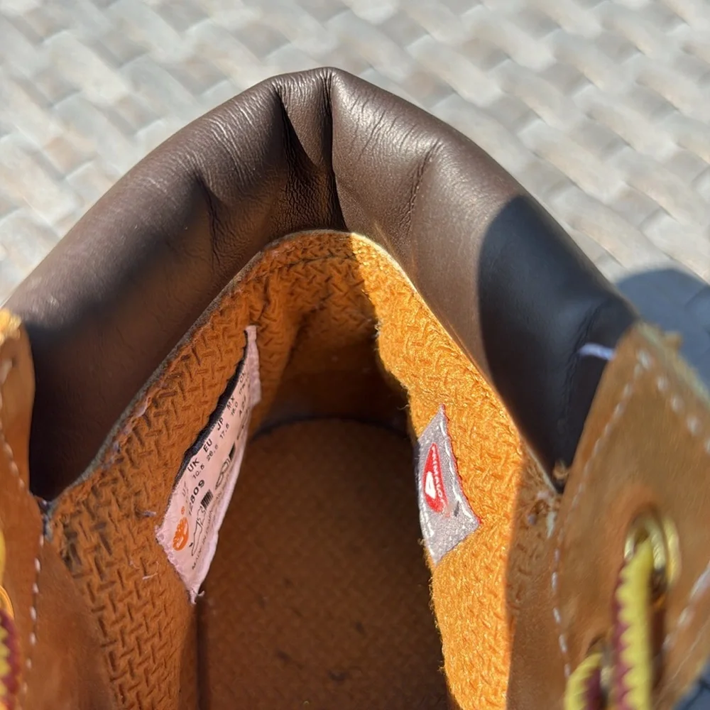 Timberland Classic 6 IN Waterproof Short Chukka Boot Wheat Nubuck Toddler Sz 11